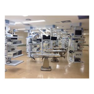 Estativa Sem Braço com 01 Torre – SU 6060 – Para Bisturi/ Monitoração/ Infusão/ Videocirurgia