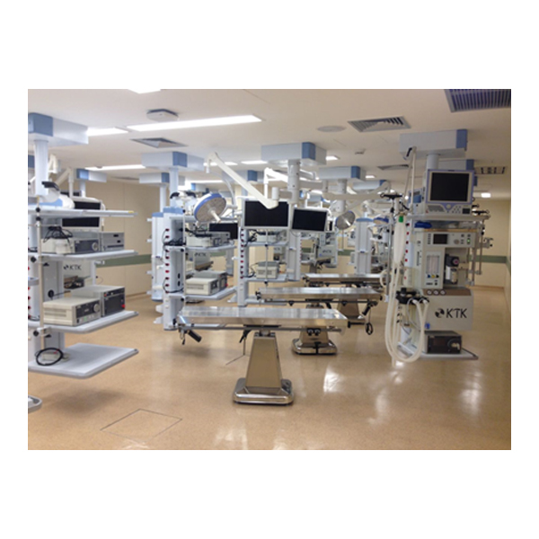 Estativa Sem Braço com 01 Torre – SU 6060 – Para Bisturi/ Monitoração/ Infusão/ Videocirurgia
